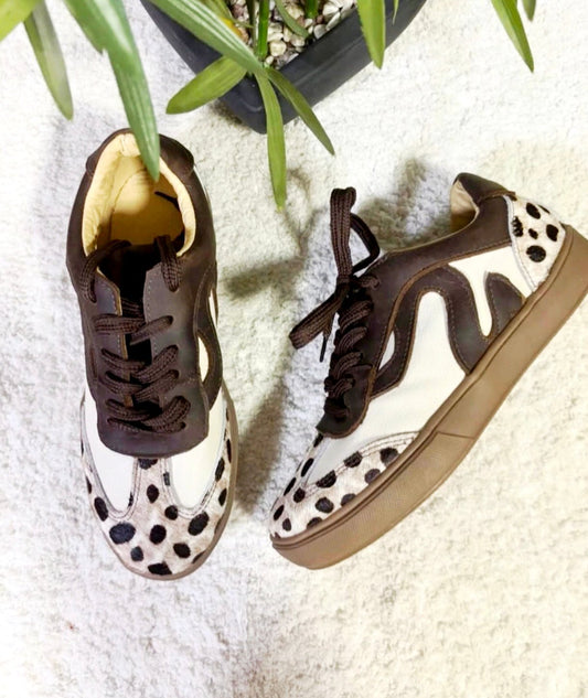 Alma chocolate textura - mimosacalzados