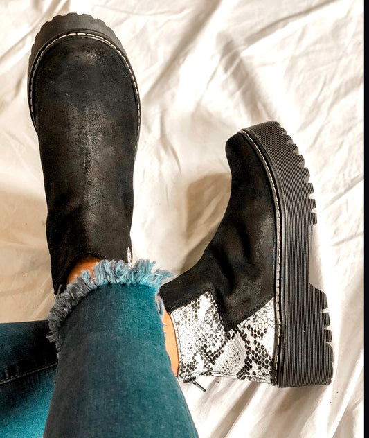 Loreto negro gabon pitón - mimosacalzados