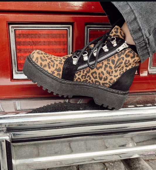 Luisa Simple Print Con Negro - mimosacalzados