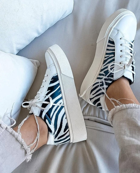 Star blanco cebra - mimosacalzados