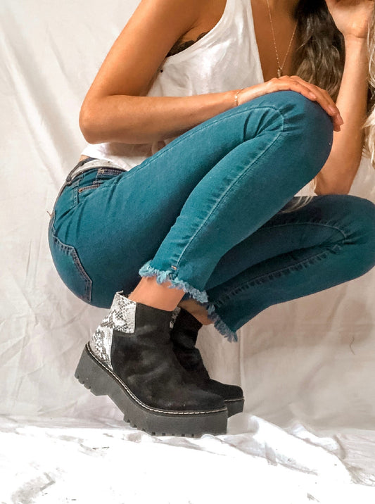 Loreto negro gabon pitón - mimosacalzados