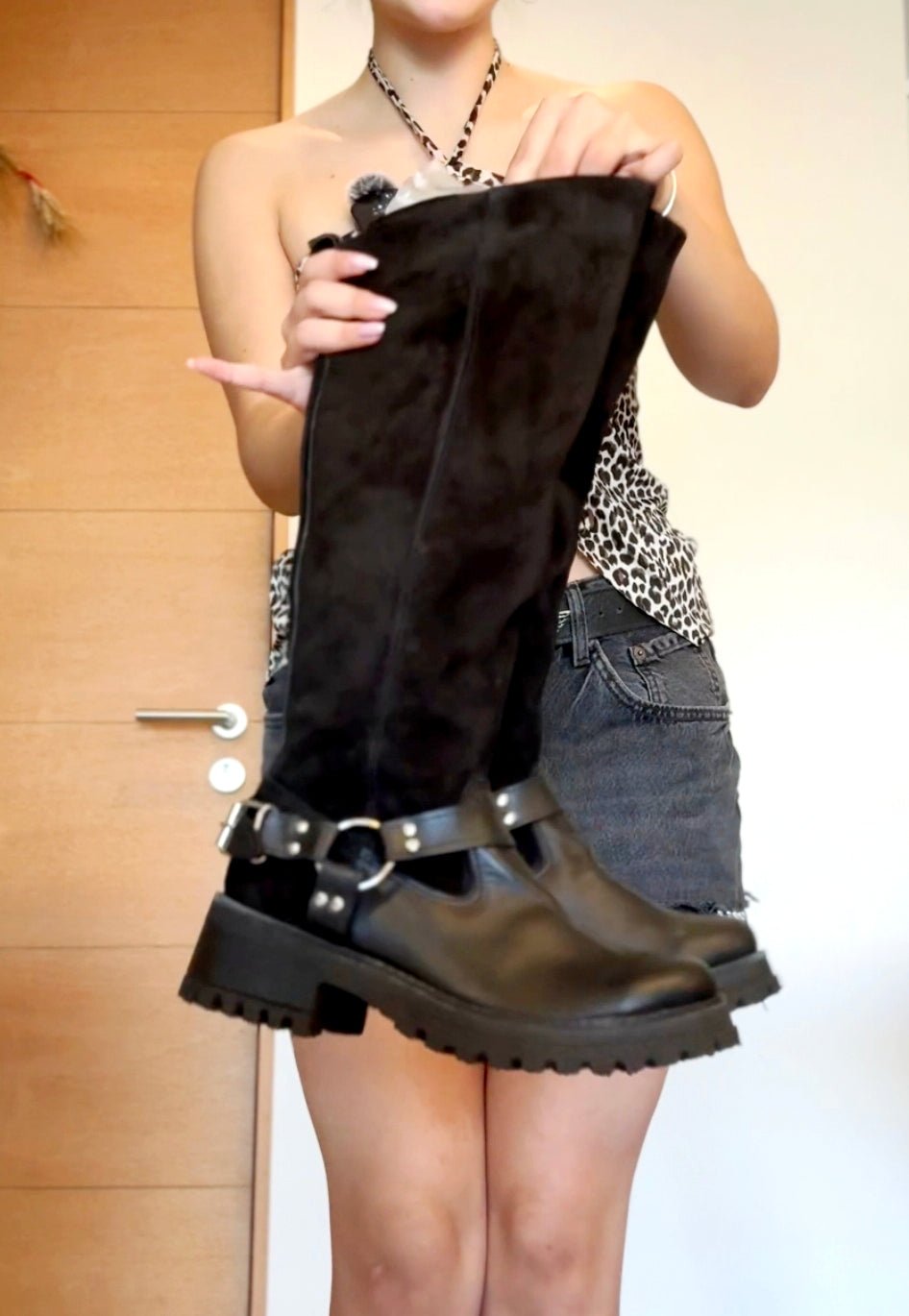 Olimpia negra - mimosacalzados