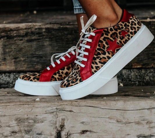 Star Prime Print Rojo - mimosacalzados